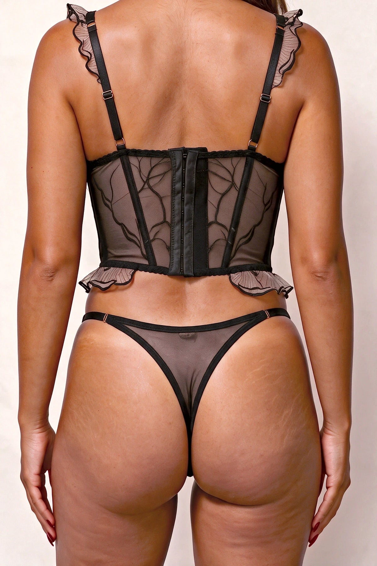 Ensemble lingerie deux pièces - FEUILYNE Noir - NAKED Underwear FR