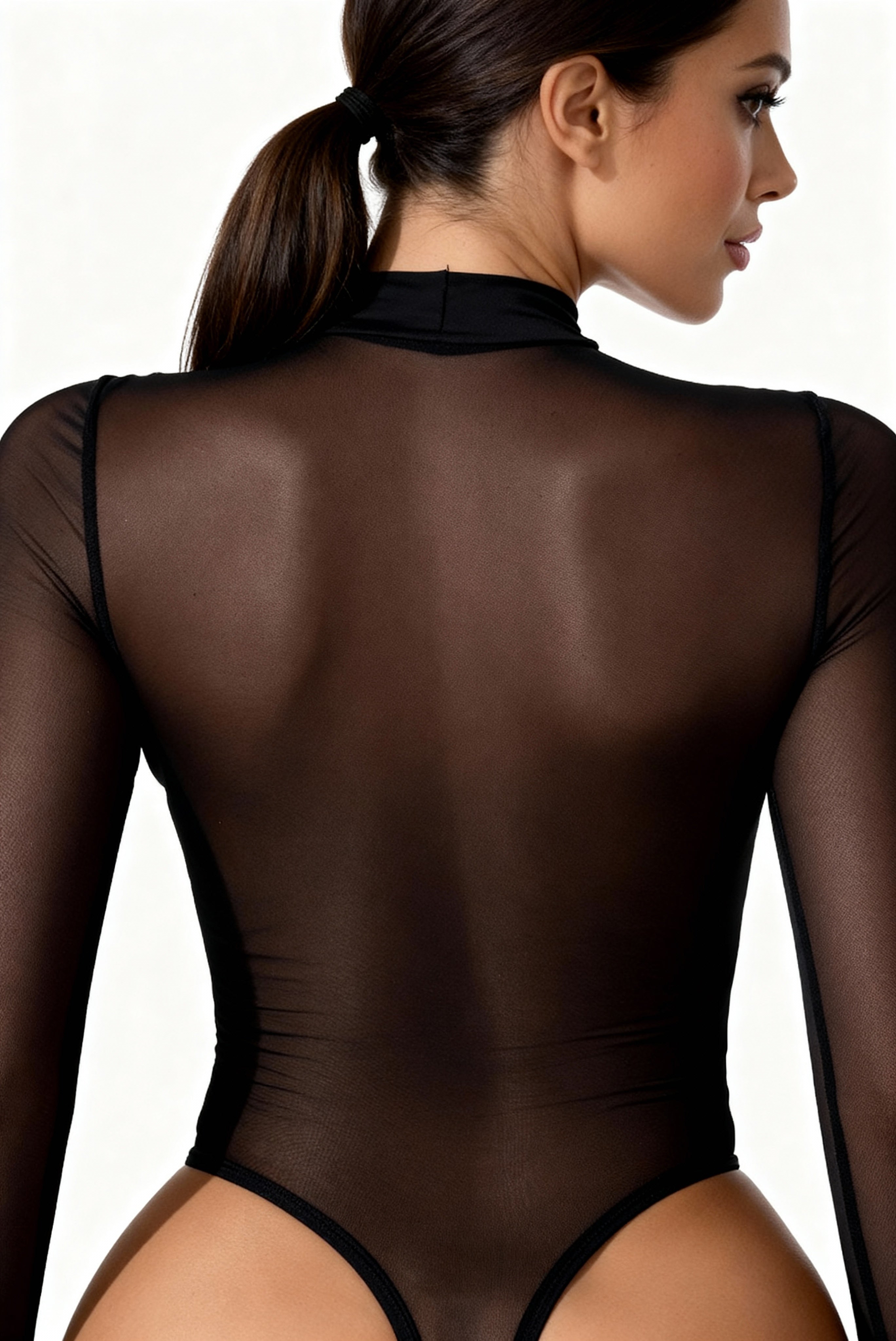 Bodysuit for women - MAYA Black 